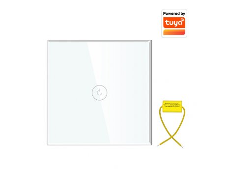 ELEMENTA Wi-Fi smart prekidač svetla bez N provodnika 10A WFPS-G1/WH