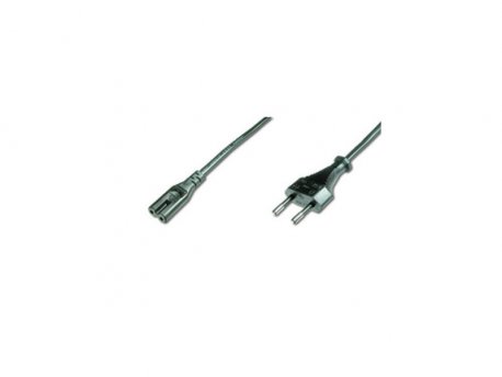 DIGITUS Kabl za NAPAJANJE 2pin Osmica 1.8m AK-440104-018-S