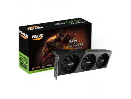 Inno3D GeForce RTX 4070 Ti SUPER X3 OC 16GB GDDR6X N407TS3-166XX-186158N