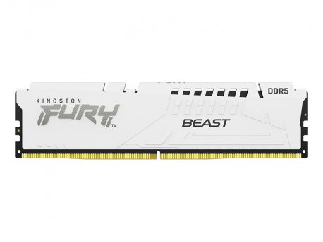 KINGSTON DIMM DDR5 32GB 6400MT/s KF564C32BWE-32 FURY Beast White EXPO