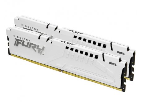 KINGSTON DIMM DDR5 64GB (2x32GB kit) 6000MT/s KF560C40BWK2-64 FURY Beast White XMP