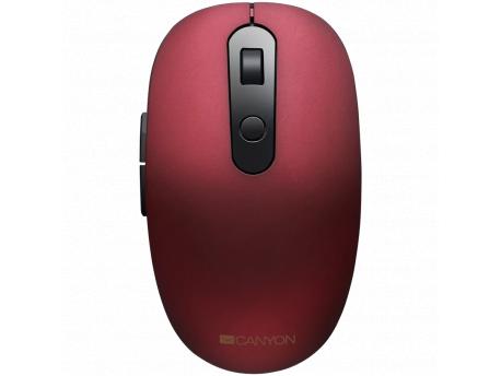 CANYON Dual-mode crveni bežični miš MW-9 CNS-CMSW09R