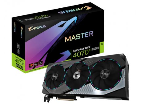 GIGABYTE NVidia GeForce RTX 4070 Ti SUPER MASTER 16GB GV-N407TSAORUS M-16GD grafička karta
