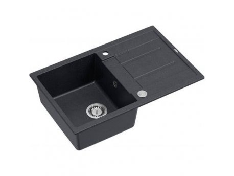 QUADRON Morgan 111 GraniteQ black diamond sudopera sa Push 2 Open sifonom