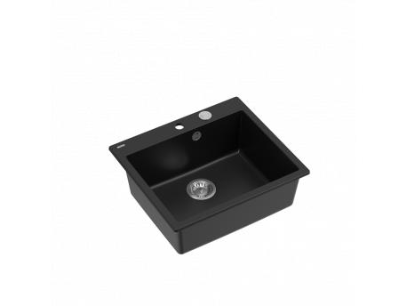 QUADRON Morgan 110 GraniteQ pure carbon sudopera sa Push 2 Open sifonom