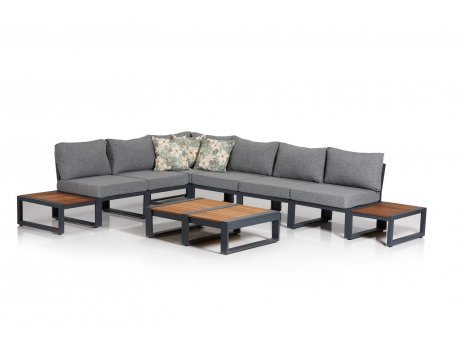 HANAH HOME Baštenska garnitura Lapuarta 3 Multicolor
