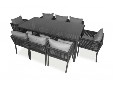 HANAH HOME Baštenska garnitura Vera 200 Grey