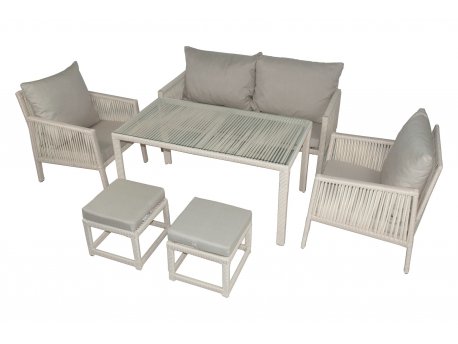HANAH HOME Baštenska garnitura Otto Sofa Light Brown