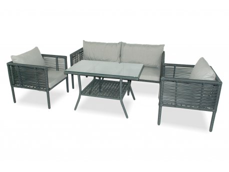 HANAH HOME Baštenska garnitura Newyork 160 Grey