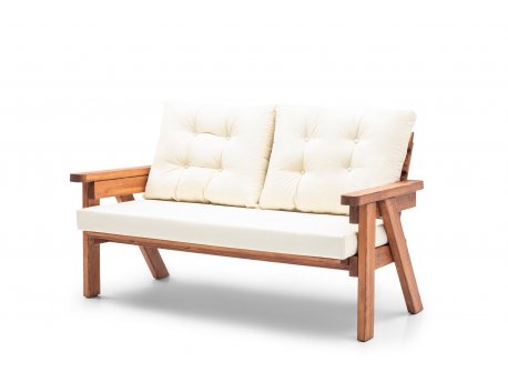 HANAH HOME Baštenski trosed Abant Cream