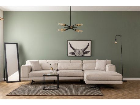 Atelier del Sofa Ugaona garnitura Jivago Corner Right (L2 Chl) Beige