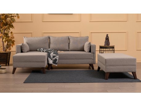 Atelier del Sofa Ugaona garnitura Bella Corner Sofa Left 2 Cream