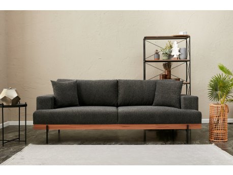 Atelier del Sofa Sofa trosed Liva Anthracite