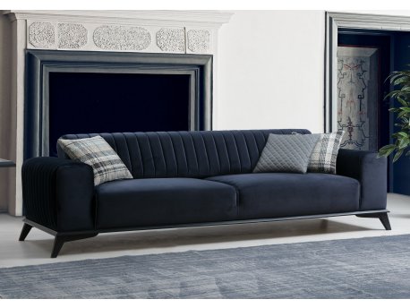 Atelier del Sofa Sofa trosed Lisa Navy Blue