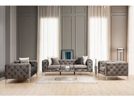 Atelier del Sofa Sofa dvosed Como 2 Seater Anthracite