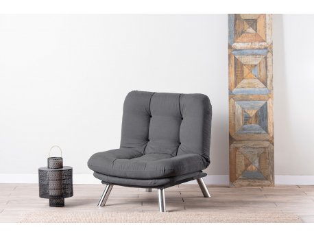 Atelier del Sofa Fotelja Misa Solo Grey