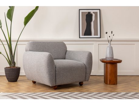 Atelier del Sofa Fotelja Eddy Light Grey