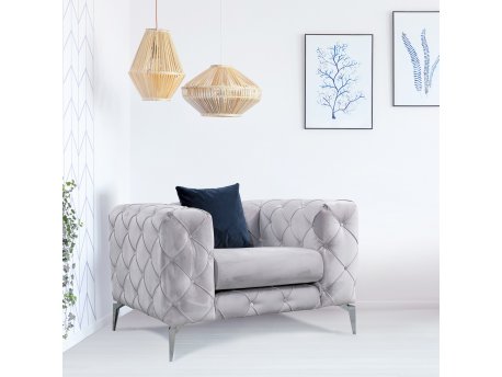 Atelier del Sofa Fotelja Como Light Grey