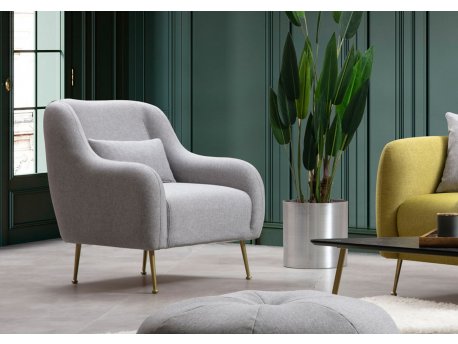 Atelier del Sofa Fotelja Sevilla Armchair Grey
