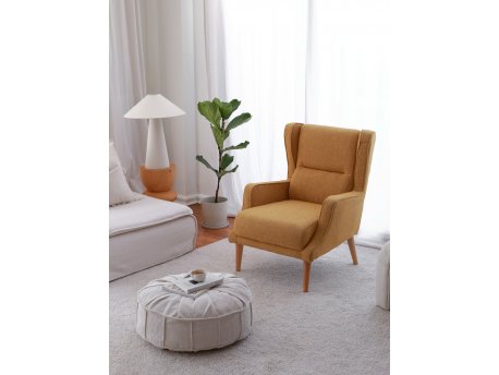 Atelier del Sofa Fotelja Klam Mustard