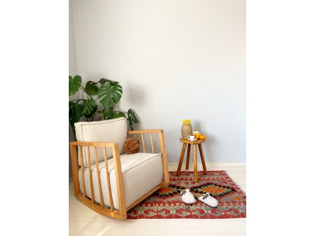 Atelier del Sofa Fotelja Sallanan Teddy White