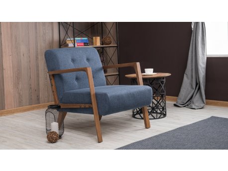 Atelier del Sofa Fotelja Kemer Blue