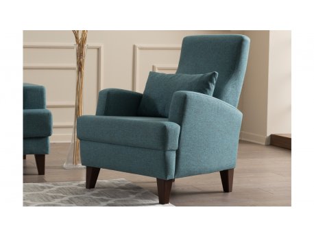 Atelier del Sofa Fotelja Kana Bergere Turquoise