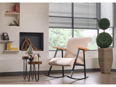 Atelier del Sofa Stolica za ljuljanje Yoka Cream