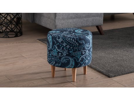 Atelier del Sofa Tabure Liza Blue White