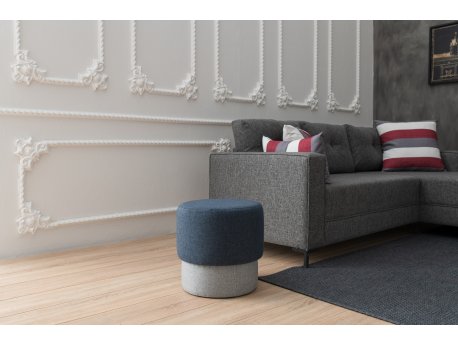 Atelier del Sofa Tabure Felix Dark Blue