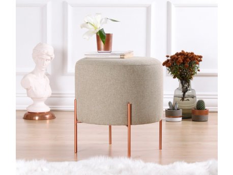 Atelier del Sofa Tabure Copper 48 Coffee