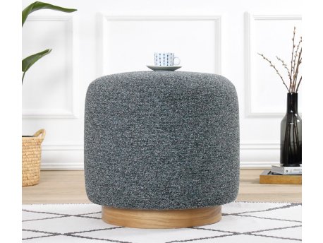 Atelier del Sofa Tabure Cheriton Puf Grey