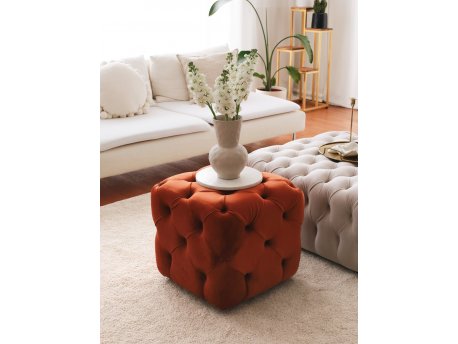 Atelier del Sofa Tabure Kup Chester Cinnamon