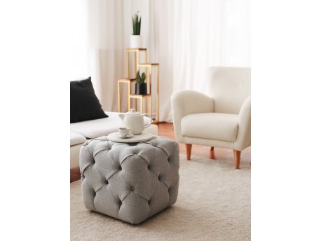 Atelier del Sofa Tabure Kup Chester Grey