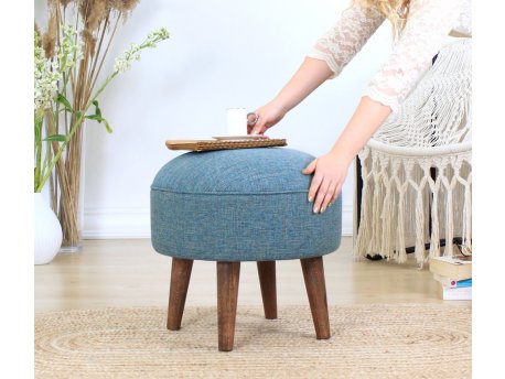 Atelier del Sofa Tabure Deff Blue