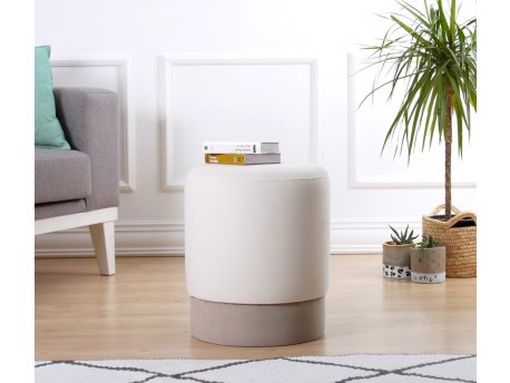 Atelier del Sofa Tabure Ropp Cream