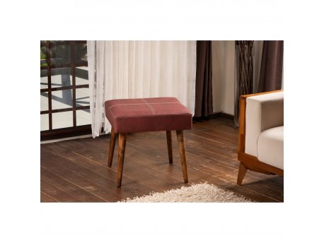 Atelier del Sofa Tabure Urga Claret Red