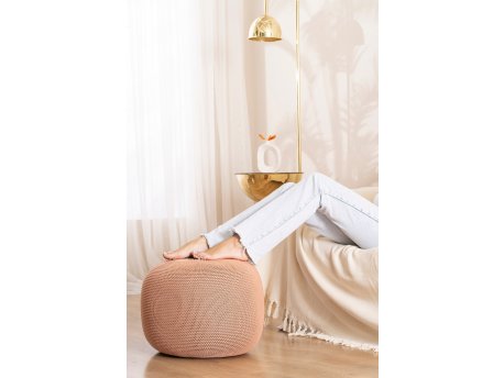 Atelier del Sofa Tabure Knit Cinnamon