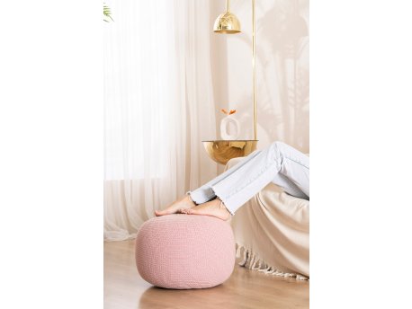 Atelier del Sofa Tabure Knit Powder