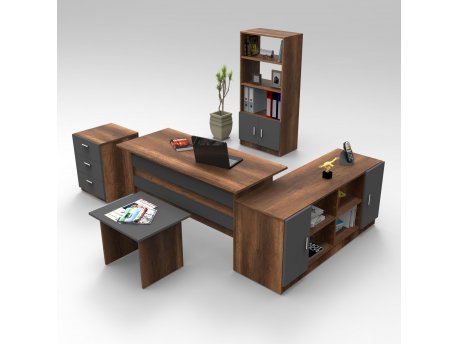 HANAH HOME Set kancelarijskog nameštaja Vo15 Ba