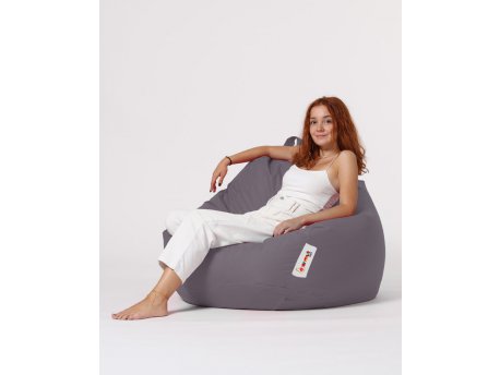 Atelier del Sofa Lazy bag Premium XXL Fume
