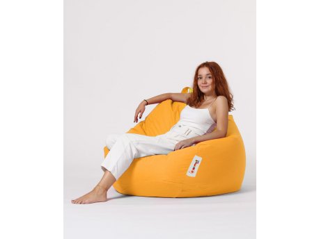 Atelier del Sofa Lazy bag Premium XXL Yellow