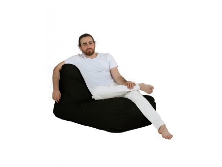 Atelier del Sofa Lazy bag Trendy Comfort Bed Pouf Black