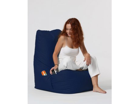Atelier del Sofa Lazy bag Diamond Dark Blue