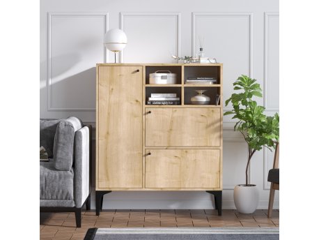 HANAH HOME Komoda Ewa Sapphire Oak