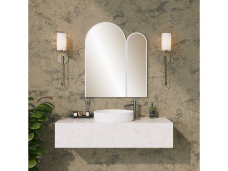 HANAH HOME Dekorativno ogledalo Classe Mirror White
