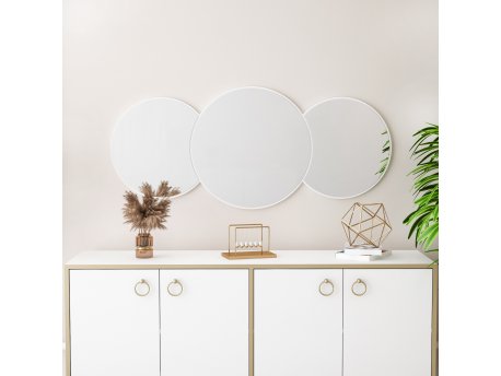 HANAH HOME Dekorativno ogledalo Royal Large White