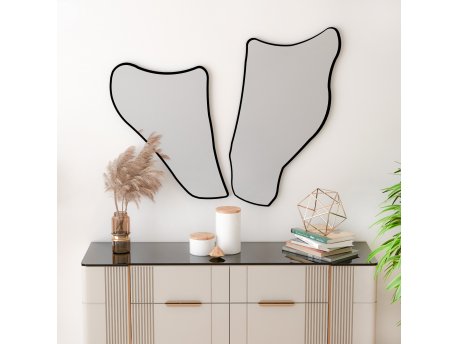 HANAH HOME Dekorativno ogledalo Flex Black