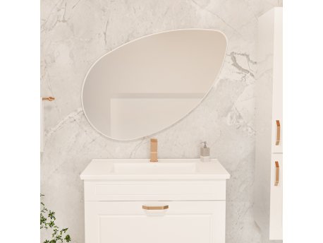 HANAH HOME Dekorativno ogledalo Lucas White
