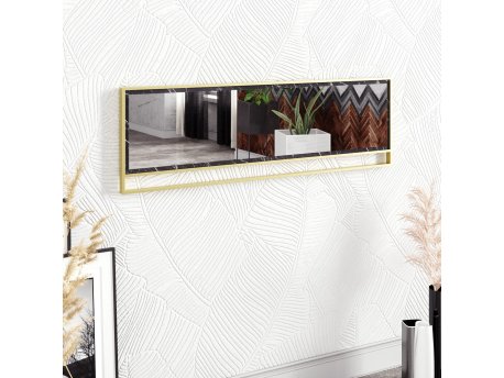 HANAH HOME Dekorativno ogledalo Polka 2 Black